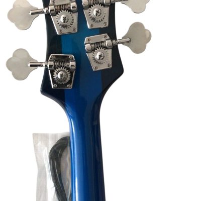 Custom Nova 4003 Blue Burst Chrome Hardware Bass - Image 6