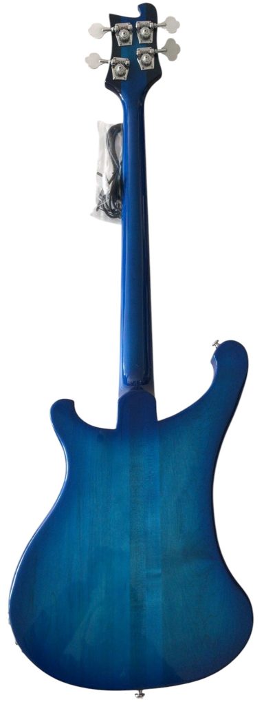 Custom Nova 4003 Blue Burst Chrome Hardware Bass - Image 7