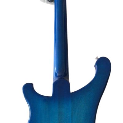 Custom Nova 4003 Blue Burst Chrome Hardware Bass - Image 7