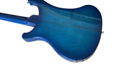 Custom Nova 4003 Blue Burst Chrome Hardware Bass - Image 8