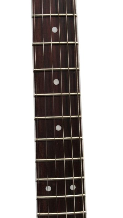 Custom Crown Transparent Violet Modernistic Explorer Guitar - Image 5