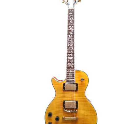 Custom Crown Supreme Figured Maple Top Electric Guitar Left Handed - Image 9