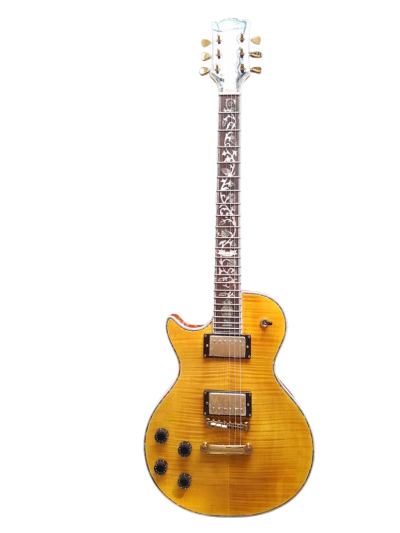 Custom Crown Supreme Figured Maple Top Electric Guitar Left Handed - Image 9