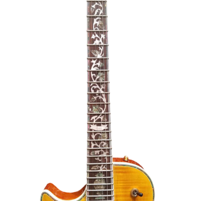 Custom Crown Supreme Figured Maple Top Electric Guitar Left Handed - Image 6