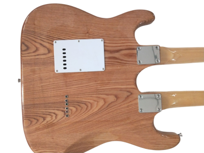 Custom Regent Yngwie Malmsteen Mahogany Wood Body Natural Finish Double Neck Cream Guitar 12 String 6 String - Image 6