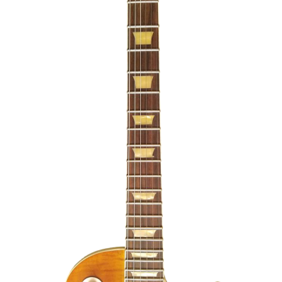 Custom Crown Kirk Quilted Maple Top Greeny Chrome Hardware Electric Guitar - Image 6