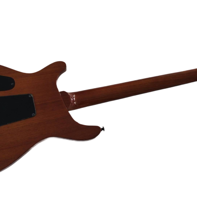 Custom Monarch 24 Blue Burst SE Mark Holcomb Quilted Maple Top Guitar - Image 3