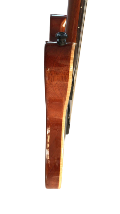 Custom Monarch 24 Blue Burst SE Mark Holcomb Quilted Maple Top Guitar - Image 6