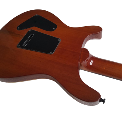 Custom Monarch 24 Gray Burst SE Mark Holcomb Quilted Maple Top Guitar - Image 3