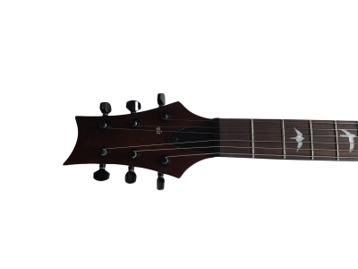 Custom Monarch 24 Gray Burst SE Mark Holcomb Quilted Maple Top Guitar - Image 10
