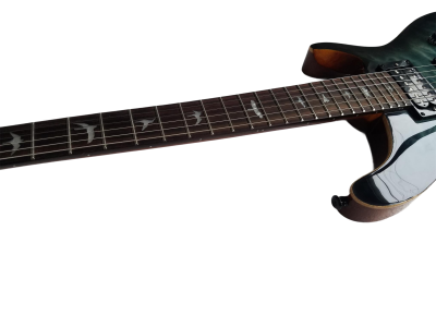 Custom Monarch 24 Gray Burst SE Mark Holcomb Quilted Maple Top Guitar - Image 11