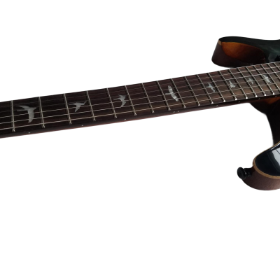Custom Monarch 24 Gray Burst SE Mark Holcomb Quilted Maple Top Guitar - Image 11