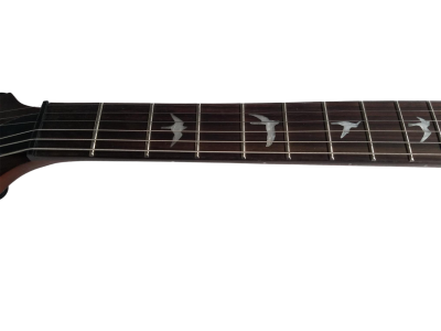 Custom Monarch 24 Gray Burst SE Mark Holcomb Quilted Maple Top Guitar - Image 12