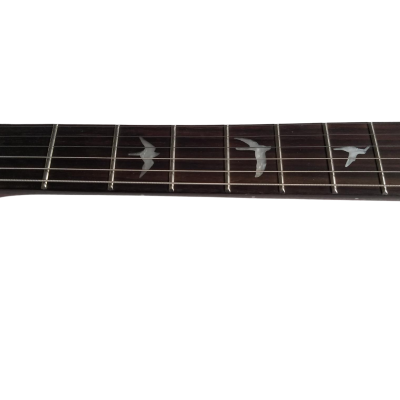 Custom Monarch 24 Gray Burst SE Mark Holcomb Quilted Maple Top Guitar - Image 12