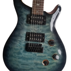 Custom Monarch 24 Gray Burst SE Mark Holcomb Quilted Maple Top Guitar