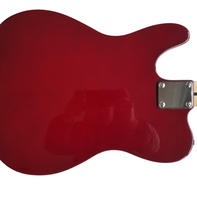 Custom Regent Red Paisley Flower Pattern Rosewood Fretboard Guitar - Image 10
