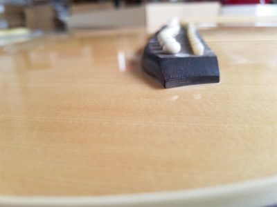 Custom Eclipse Harp Double Neck Natural Finish 6 String Acoustic Guitar 6 Sting Harp - Image 6