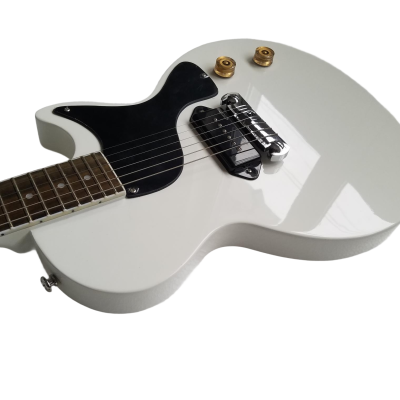 Custom Crown Billie Joe Armstrong P90 Pickups Classic White Junior Guitar - Image 7