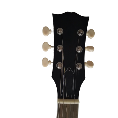 Custom Crown Billie Joe Armstrong P90 Pickups Classic White Junior Guitar - Image 3