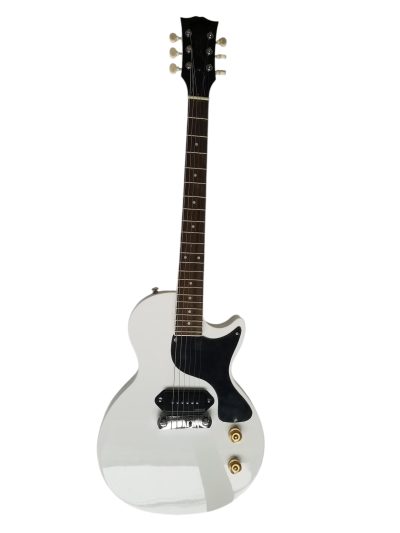 Custom Crown Billie Joe Armstrong P90 Pickups Classic White Junior Guitar - Image 2