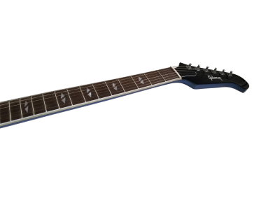 Custom Crown DG335 Pelham Blue Diamond Guitar White Pickup Rings - Image 10