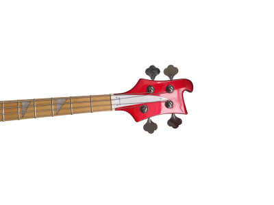 Custom Nova 4003 Ruby Red Burst Chrome Hardware Bass Maple Fretboard - Image 7