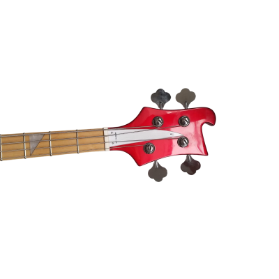Custom Nova 4003 Ruby Red Burst Chrome Hardware Bass Maple Fretboard - Image 7