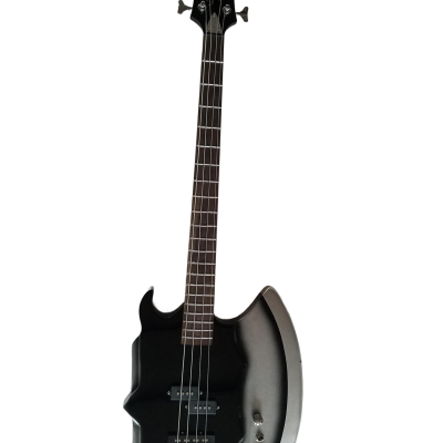 Custom Dynasty Gene Simmons Axe 4 String Bass Chrome Hardware - Image 6