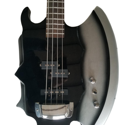 Custom Dynasty Gene Simmons Axe 4 String Bass Chrome Hardware