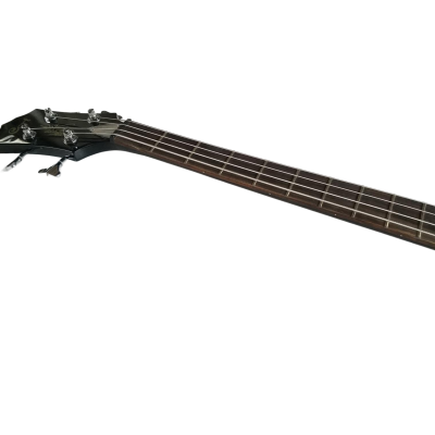Custom Dynasty Gene Simmons Axe 4 String Bass Chrome Hardware - Image 7