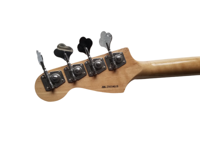 Custom Regent Mark Hoppus 4 String Jazz Bass Candy Apple Red Pink White Pearloid Pickguard - Image 9