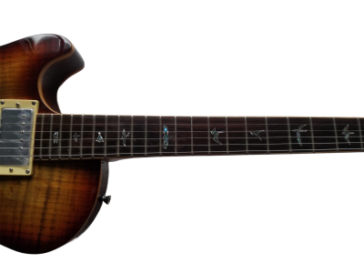 Custom Monarch Schon Thinline Hollowbody McCarty Burst Finish Left Handed Guitar - Image 5