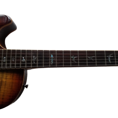 Custom Monarch Schon Thinline Hollowbody McCarty Burst Finish Left Handed Guitar - Image 5