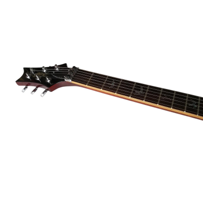 Custom Monarch Schon Thinline Hollowbody McCarty Burst Finish Left Handed Guitar - Image 8