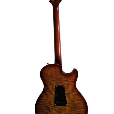 Custom Monarch Schon Thinline Hollowbody McCarty Burst Finish Left Handed Guitar - Image 10