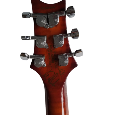 Custom Monarch Schon Thinline Hollowbody McCarty Burst Finish Left Handed Guitar - Image 11