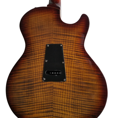 Custom Monarch Schon Thinline Hollowbody McCarty Burst Finish Left Handed Guitar - Image 13