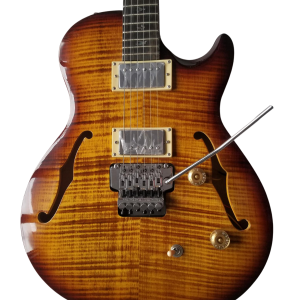 Custom Monarch Schon Thinline Hollowbody McCarty Burst Finish Guitar