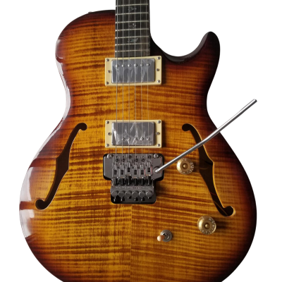 Custom Monarch Schon Thinline Hollowbody McCarty Burst Finish Guitar