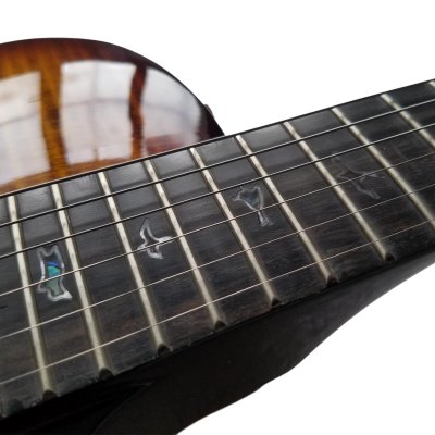 Custom Monarch Schon Thinline Hollowbody McCarty Burst Finish Guitar - Image 9