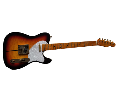 Custom Regent Haggard Merle Tuff Dog Black Burst Sunburst Guitar - Image 11