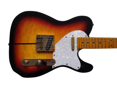 Custom Regent Haggard Merle Tuff Dog Black Burst Sunburst Guitar - Image 10