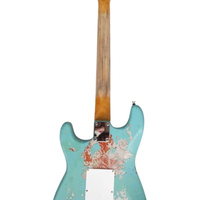 Custom Regent Heavy Relic Seafoam Green Electric Guitar - Image 2