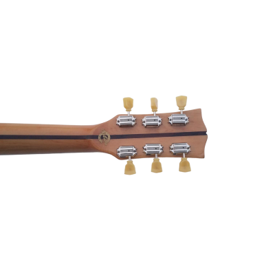 Custom Crown SJ200 Elvis Natural Studio Acoustic Electric Guitar - Image 3