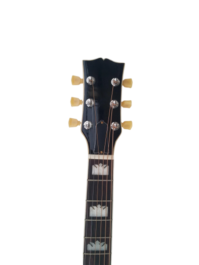 Custom Crown SJ200 Elvis Natural Studio Acoustic Electric Guitar - Image 8