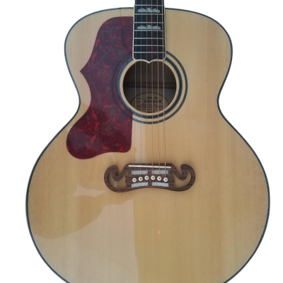 Custom Crown SJ200 Elvis Natural Studio Acoustic Electric Guitar