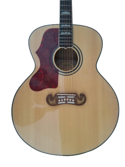 Custom Crown SJ200 Elvis Natural Studio Acoustic Electric Guitar