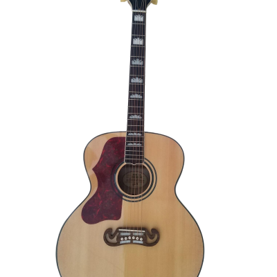 Custom Crown SJ200 Elvis Natural Studio Acoustic Electric Guitar - Image 10