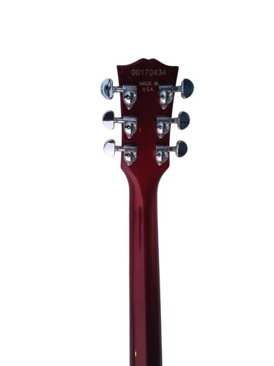 Custom Crown Angus Cherry Red Lommi SG Cross Inlays Guitar - Image 2