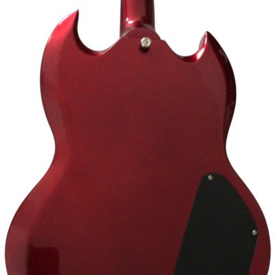 Custom Crown Angus Cherry Red Lommi SG Cross Inlays Guitar - Image 17
